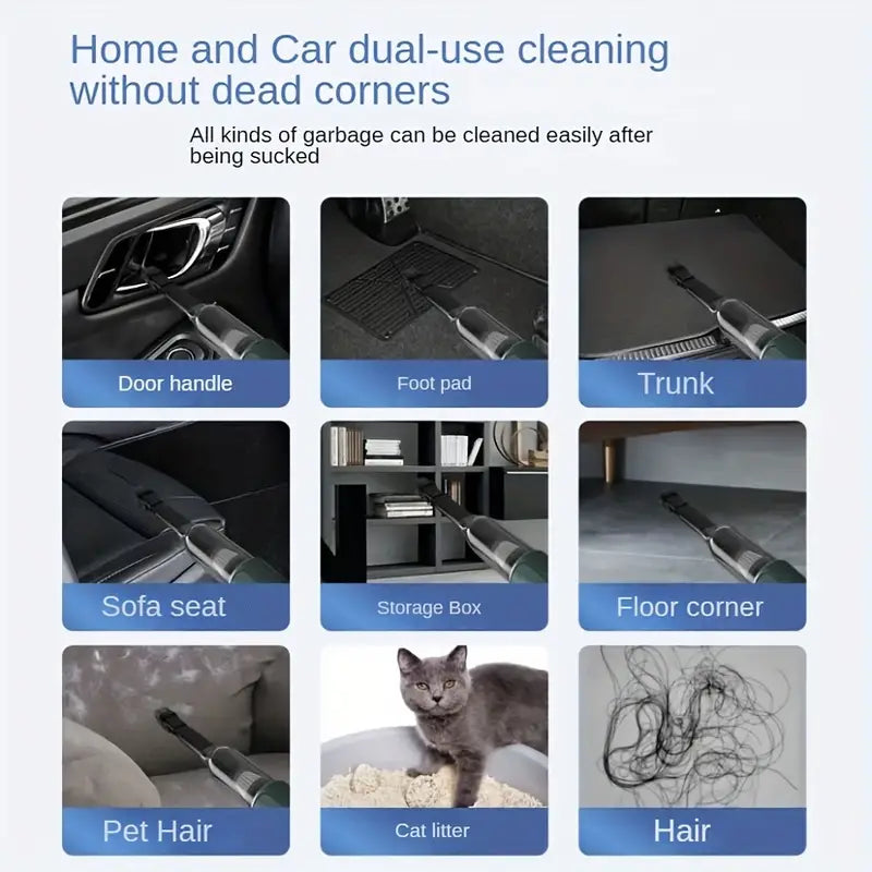 🔥Last Day Promotion 50% OFF - Wireless Handheld Car Vacuum Cleaner