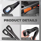 🔥 FLASH SALE 50%🔥 Universal Car Seat Gap Filler Strip – Anti-Drop Pad with Seatbelt Slot