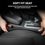 🔥 FLASH SALE 50%🔥 Universal Car Seat Gap Filler Strip – Anti-Drop Pad with Seatbelt Slot